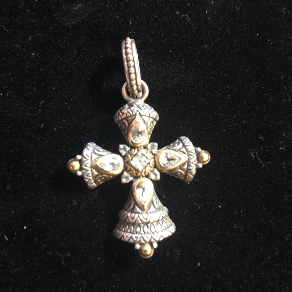 Barbara Bixby Cross Pendant Enhancer